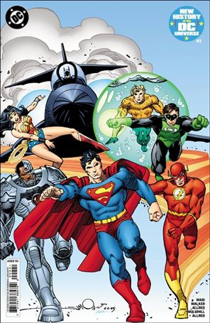 New History of the DC Universe issue 2-G Walt Simonson 1:25 Cardstock Cover