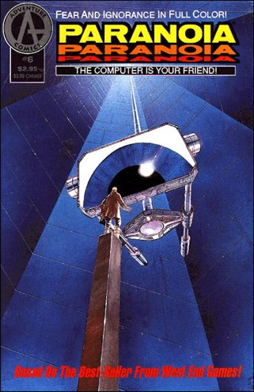 Paranoia (1991) issue 6