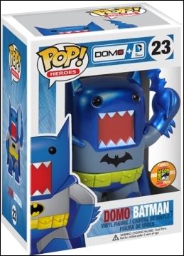POP! Heroes figure 23-B Domo Batman (Metallic) SDCC 2013 1/1008