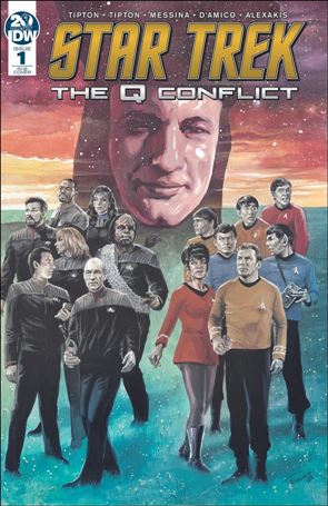Star Trek: The Q Conflict issue 1-D J.K. Woodward 1:25 Cover
