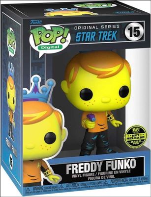 Pop! Digital figure 15 Freddy Funko (Star Trek) 1/2422