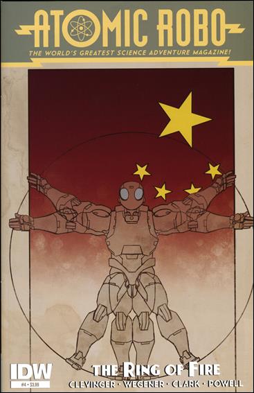 Atomic Robo and the Ring of Fire issue 4 Scott Wegener Cover