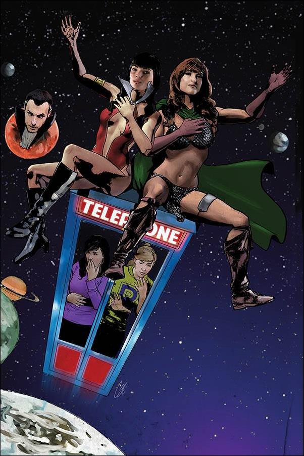 Red Sonja and Vampirella Meet Betty and Veronica issue 12-M Cat Staggs Virgin Cover