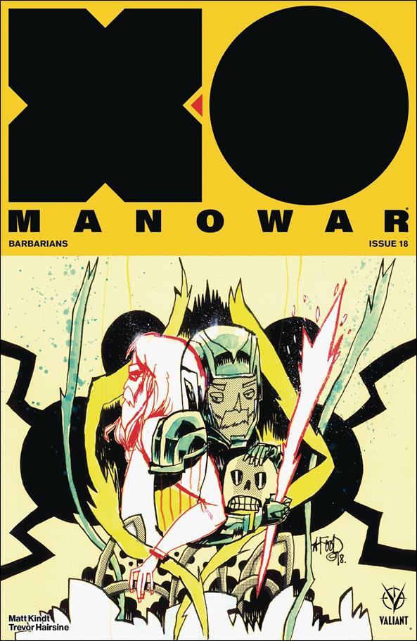 X-O Manowar (2017) issue 18-B Jim Mahfood Cover
