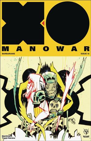 X-O Manowar (2017) issue 18-B Jim Mahfood Cover