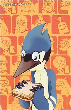 Regular Show issue 18-C Stefan Tosheff 1:20 Cover