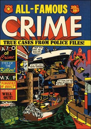 All-Famous Crime issue '10' #10 on Cover
