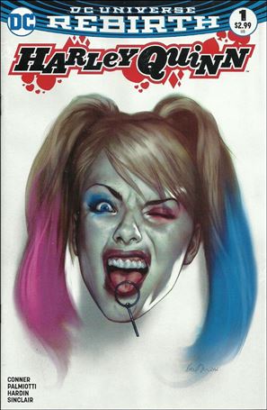 Harley Quinn (2016) issue 1-TH Ben Oliver Forbidden Planet Cover