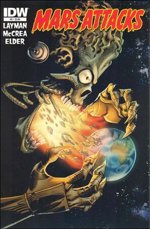 Mars Attacks (2012) issue 2 John McCrea Cover