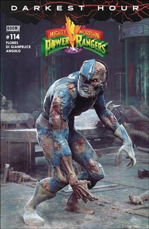 Mighty Morphin Power Rangers issue 114-B Björn Barends Cover