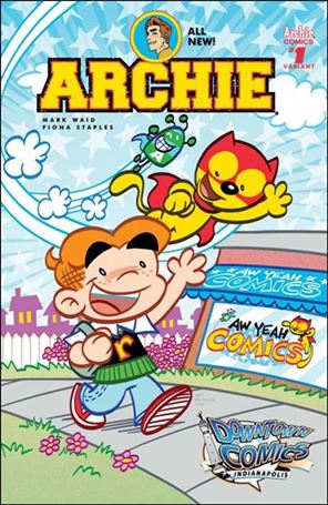 Archie (2015) issue 1-YD Art Baltazar Aw Yeah Comics/Downtown Comics Cover