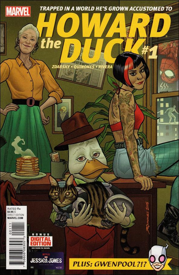 Howard the Duck (2016) issue 1 Joe Quinones Cover