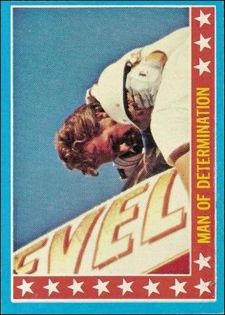 Evel Knievel (Base Set) card 34 Man of Determination