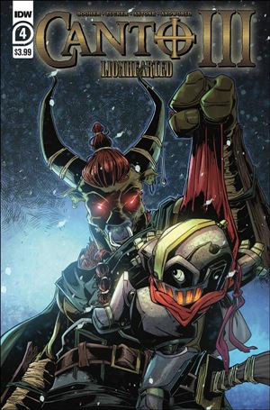 Canto III: Lionhearted issue 4 Drew Zucker Cover