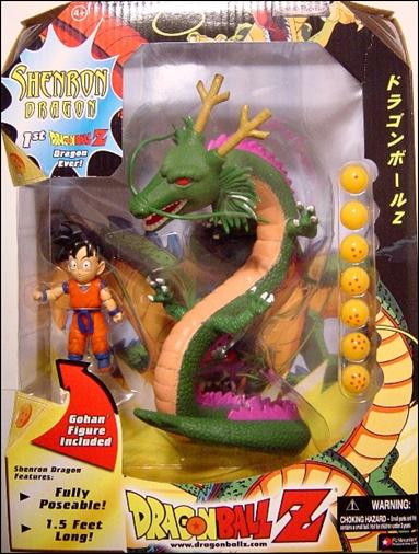 Dragon Ball: Dragons figure 1 Shenron (Green) with Gohan