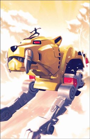 Mighty Morphin Power Rangers issue 5-D Goni Montes 1:25 Cover