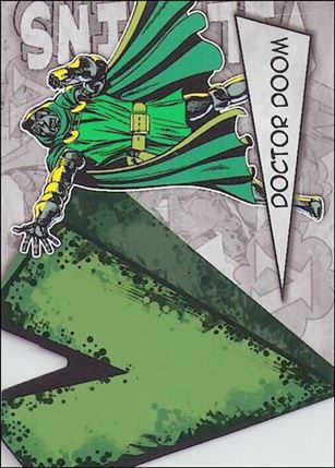 Marvel Beginnings: Series 3 (Villains Die-Cut Subset) card V-8 Doctor Doom