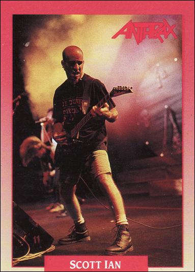 Rock Cards (Base Set) card 201 Scott Ian