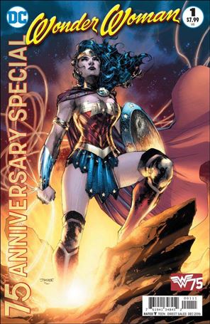 Wonder Woman 75th Anniversary Special issue 1 Jim Lee Cover