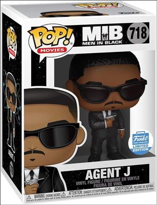 POP! Movies figure 718 Agent J Funko Shop Exclusive