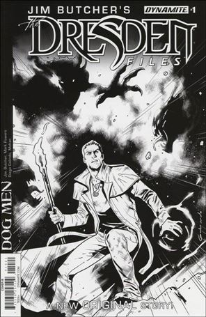 Jim Butcher's The Dresden Files: Dog Men issue 1-B Diego Galindo 1:10 B&W Cover