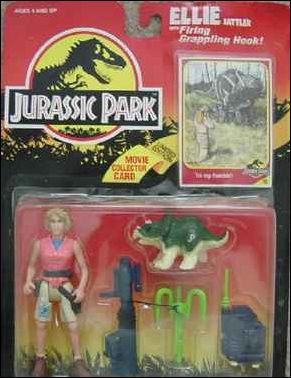 Jurassic Park (Movie) Action Figures figure 3 Ellie Sattler (Firing Grappling Hook)
