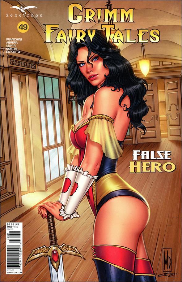 Grimm Fairy Tales (2016) issue 49-C Michael Dipascale Cover