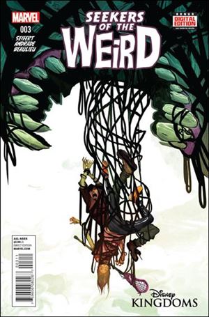 Disney Kingdoms: Seekers of the Weird issue 3 Michael Del Mundo Cover