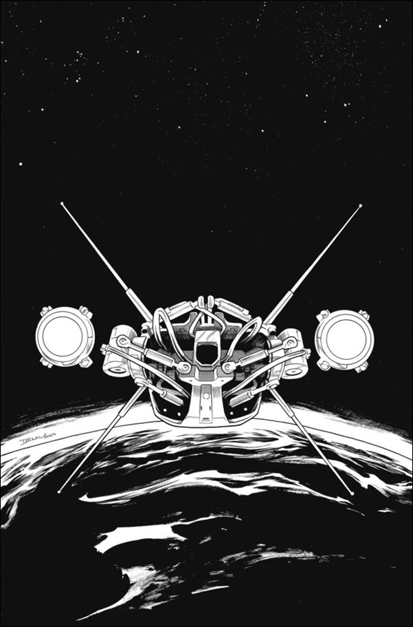 Terminator (2024) issue 5-K Declan Shalvey B&W 1:15 Virgin Cardstock Cover