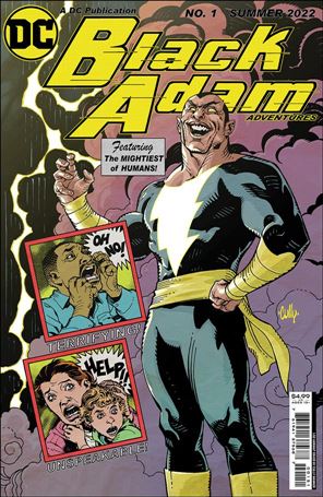 Black Adam issue 1-G Cully Hamner 1:50 Cardstock Cover