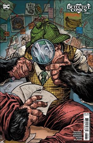 Detective Comics (1937) issue 1084-E Maria Wolf Ape-ril Fools Cardstock Cover