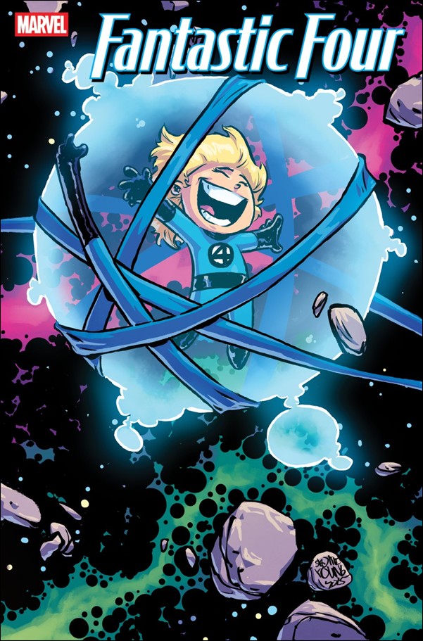 Fantastic Four (2025) issue 2-C Skottie Young Connecting Cover
