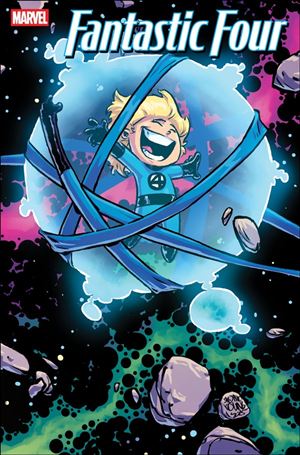 Fantastic Four (2025) issue 2-C Skottie Young Connecting Cover
