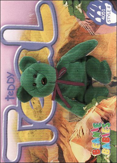 Beanie Babies Series 4 (Base Set) card 246 Teal
