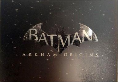 Batman: Arkham Origins Artbook issue 1 Dust Jacket