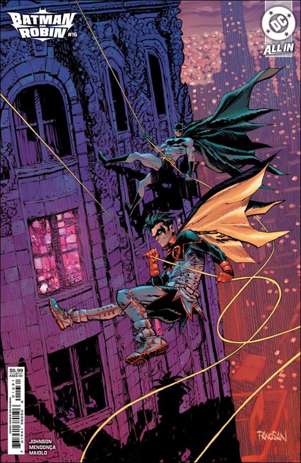 Batman and Robin (2023) issue 16-C Dan Panosian Cardstock Cover