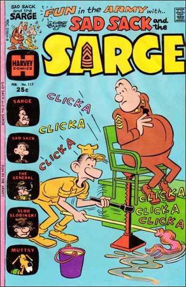 Sad Sack and the Sarge issue 117