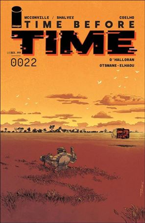Time Before Time issue 22 Declan Shalvey Cover