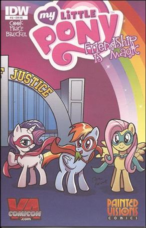 My Little Pony: Friendship is Magic issue 12-E VA Con / Painted Visions 
