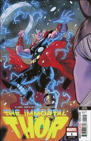 Immortal Thor issue 1-J Martin Coccolo Cover (2nd Printing)