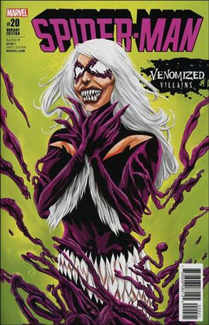 Spider-Man (2016) issue 20-B Ming Doyle Venomized Villains Cover