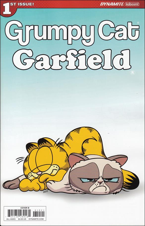 Grumpy Cat / Garfield issue 1-B Steve Uy Cover