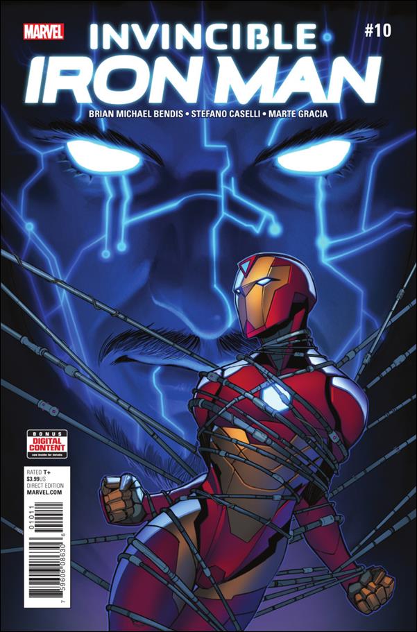 Invincible Iron Man (2017) issue 10 Stefano Caselli Cover