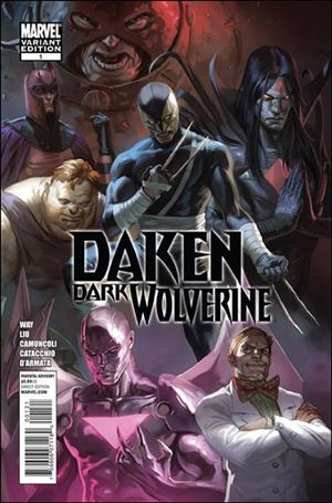 Daken: Dark Wolverine issue 1-C Marko Djurdjevic 1:75 Cover