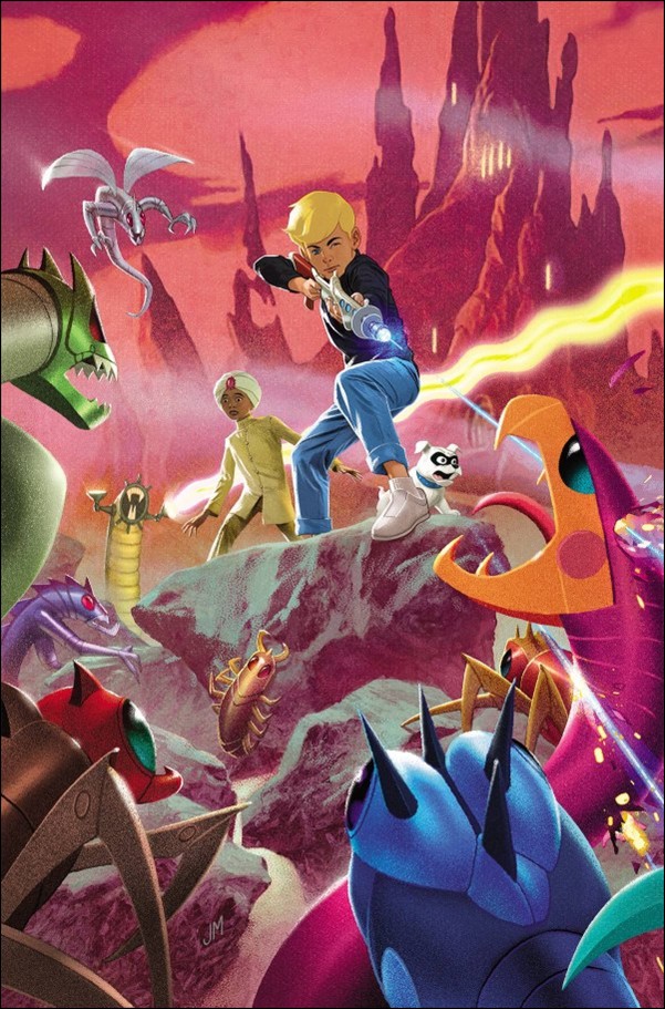 Space Ghost / Jonny Quest: Space Quest issue 3-G Joshua Middleton Virgin Cover