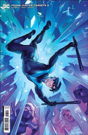 Young Justice: Targets issue 3-B Meghan Hetrick Cardstock Cover