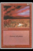 Magic the Gathering: 4th Edition (Base Set) card 195 Flashfires