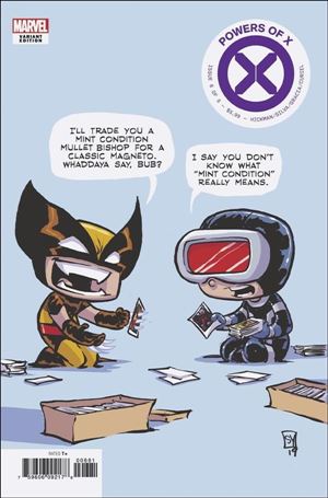 Powers of X issue 6-F Skottie Young Baby Cover