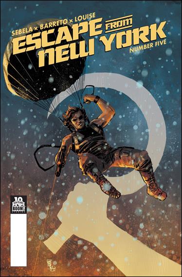 Escape from New York issue 5 Mike Henderson Cover