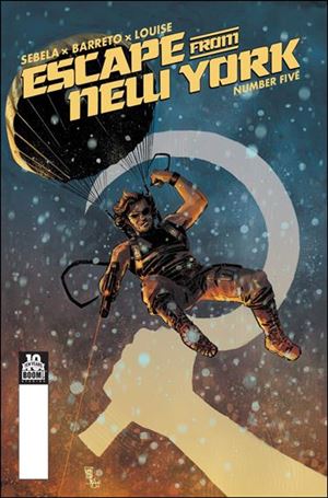 Escape from New York issue 5 Mike Henderson Cover